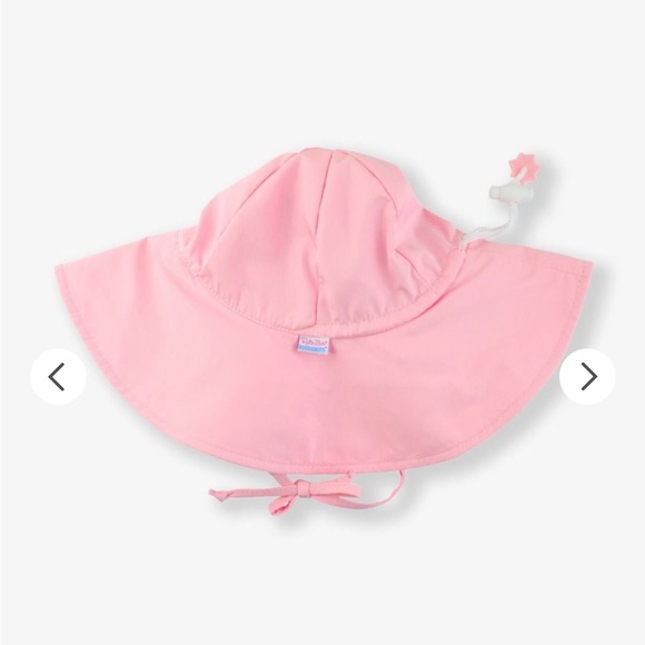 Ruffle Butts Pink Sun Hat - Picture 3 of 7